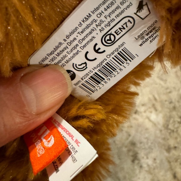 NWT Wild Republic hugger plushie orangutan - Picture 5 of 10